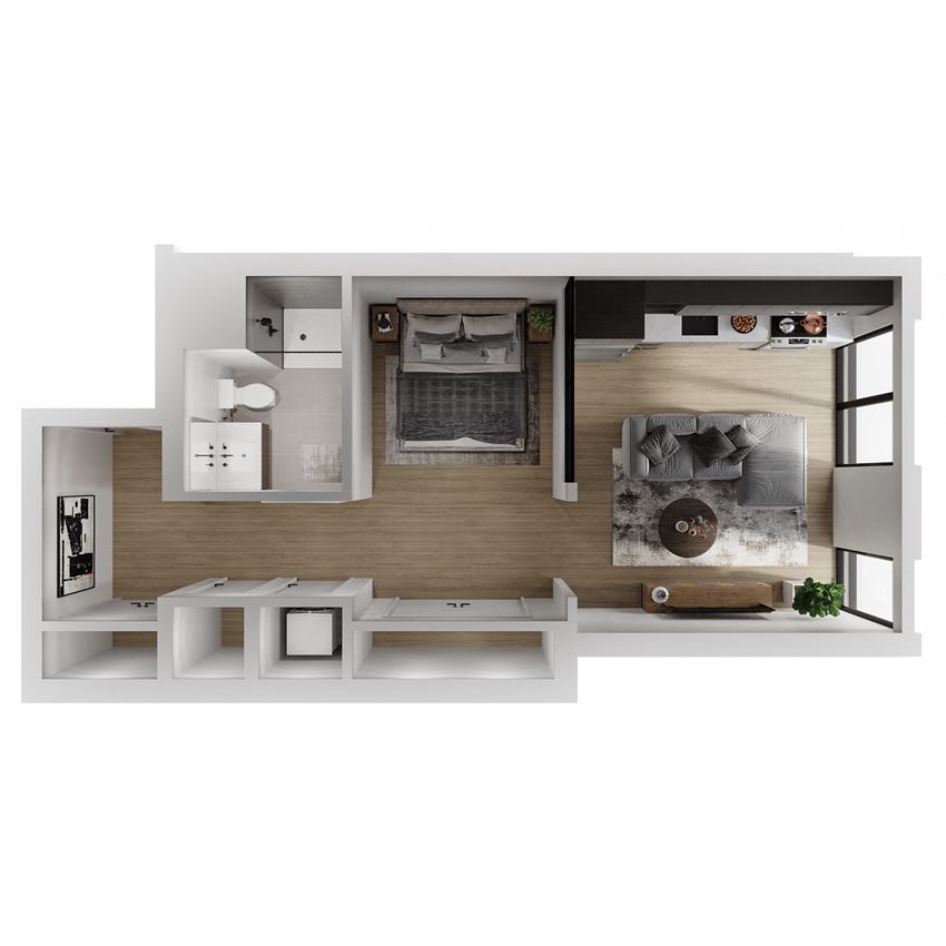 JR. 1 Bedroom B